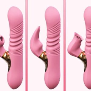 Luxury 3 in 1 interchangeable Vibrator Sex Toy Kit