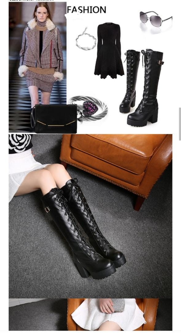 Bonding high heel dominatrix boot 42