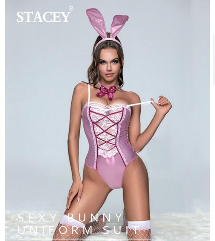 Play Boy Boudoir Bunny Costume set