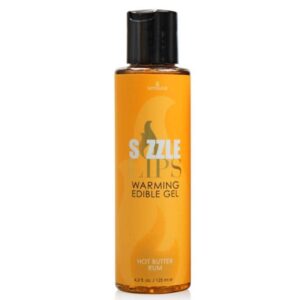 Sensuva Sizzle Lips Warming Gel Massage Oil