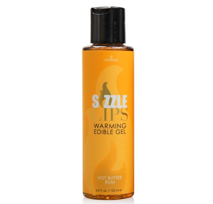 Sensuva Sizzle Lips Warming Gel Massage Oil
