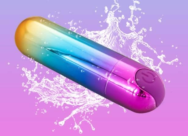 Rainbow Glow Up Bullet Vibrator