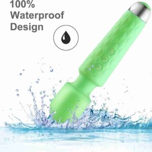 Knight Magic Wand Massager Vibrator Mint Green