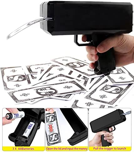 Money Spray Gun Black