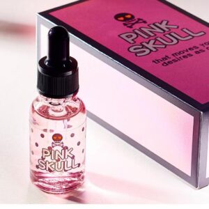 Pink skull Drop Liquid vibrator Arousal stimulator