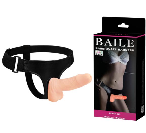 Manny strap-on dildo with life-sized balls