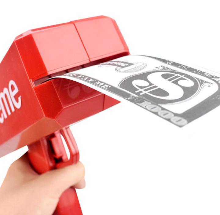 Money Spray Gun Red
