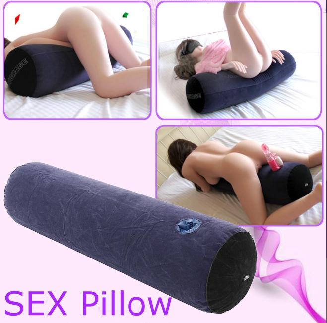 Cylindrical Inflatable Sex Pillow