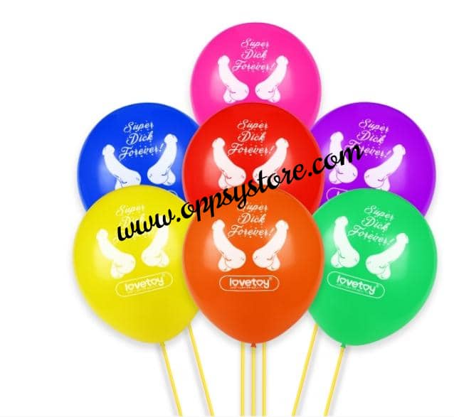 Super Dick Forever Bachelorette Balloon