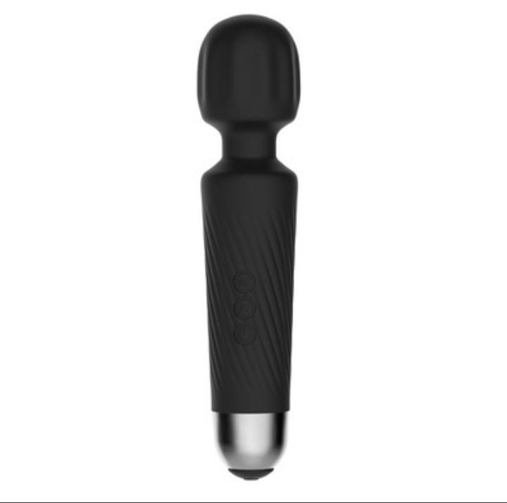 Luna Magic Massager Wand Vibrator ( Black)