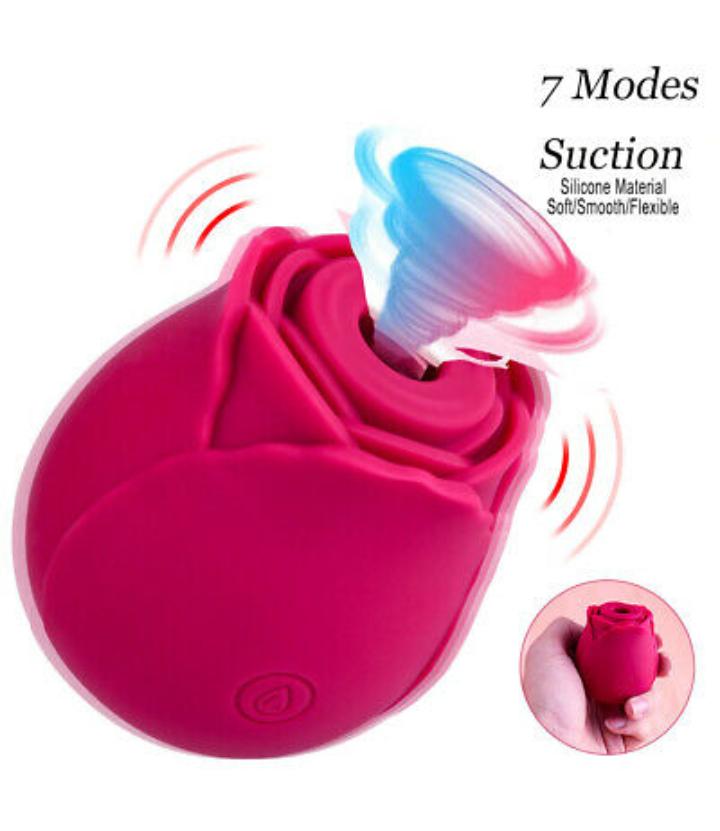 Rose Sucking Vibrator - Oppsy Store Rose Sucking Vibrator - Oppsy Store
