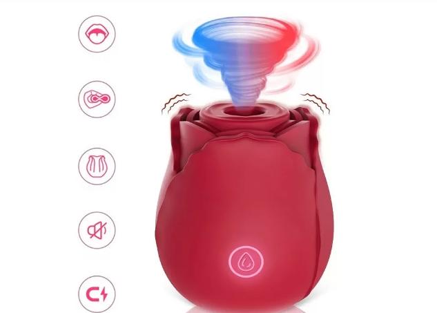 Classic Rose Suck Vibrator