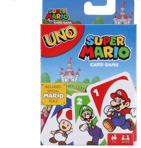 UNO Super Mario Card Game