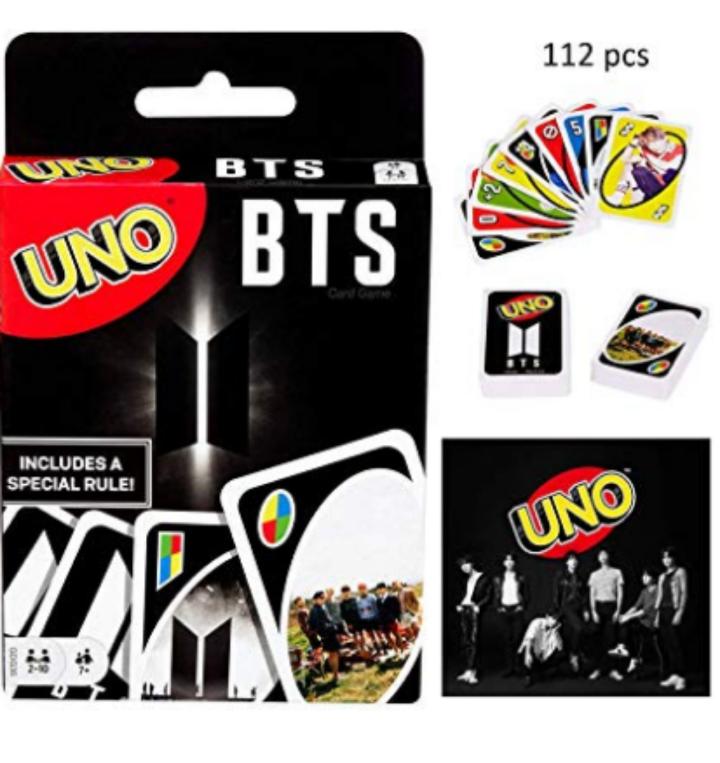 UNO BT Game Card Black