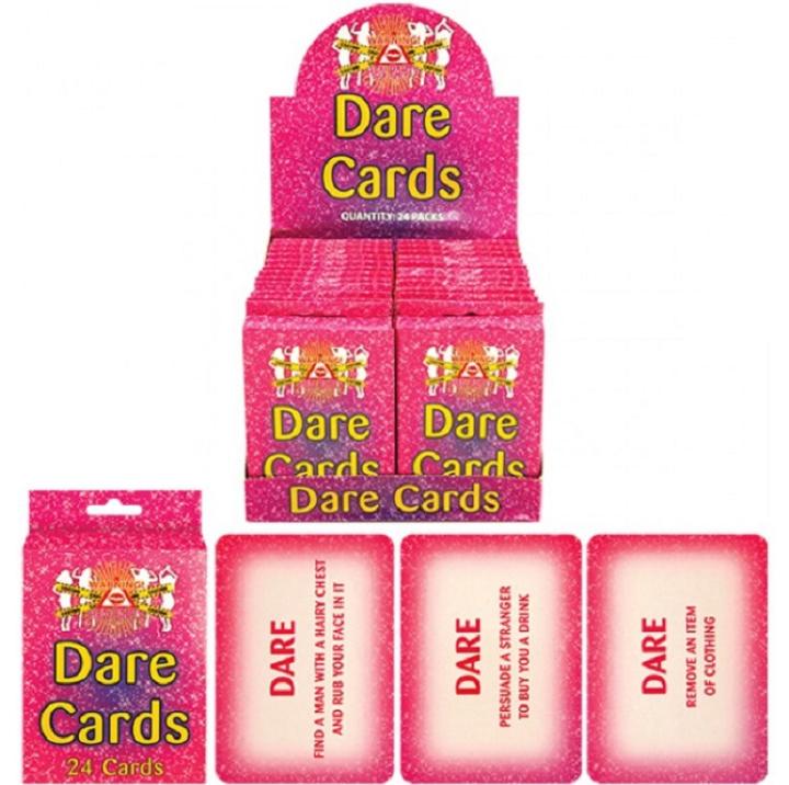 The Dare Bachelorette Game Card