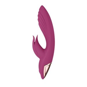 Pink Screw Twist Rabbit Vibrator