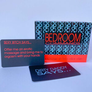 Bedroom Commands Sex Card