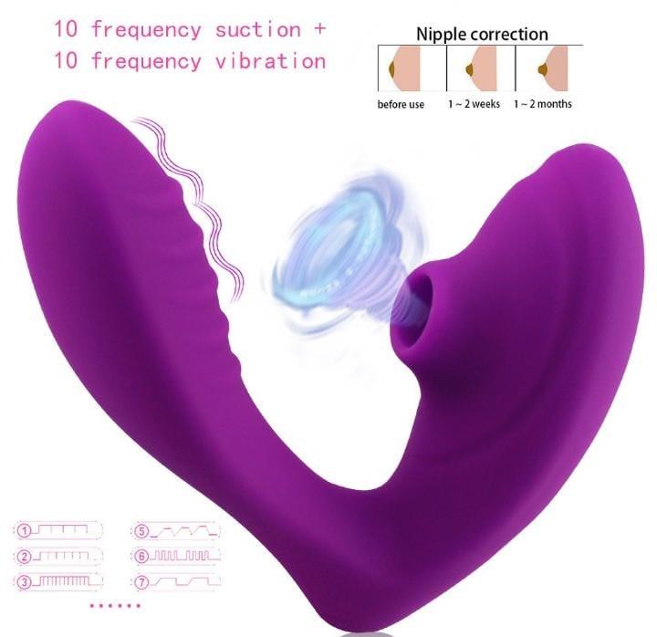 Mary Dual Suck Vibrator