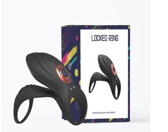Locked Cock Ring vibrator