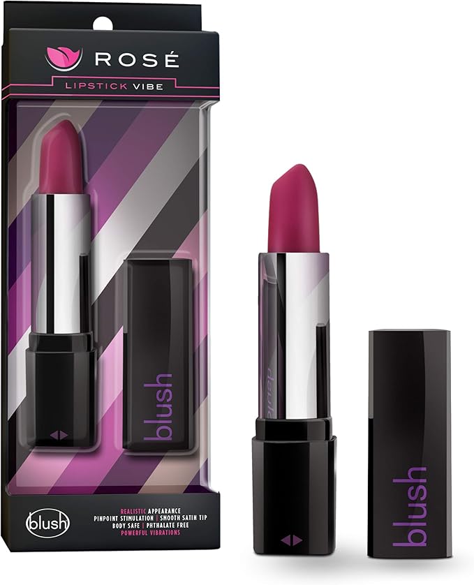 Blush Rose Lipstick Vibrator
