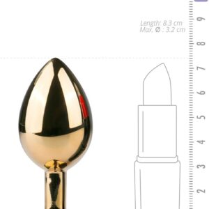 Gold Anal Plug S