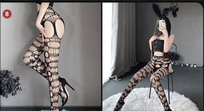 Garter Stocking W08