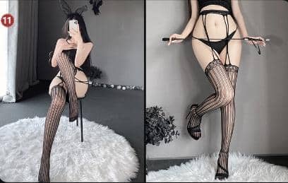 Garter Stocking W11