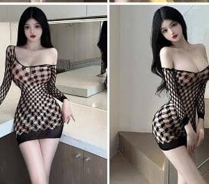 Linting Lace Bodystocking 8821