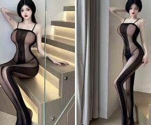 Linting Lace Bodystocking 8813