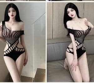 Linting Lace Bodystocking 8818