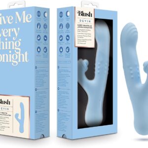Blush Devin Rabbit Vibrator