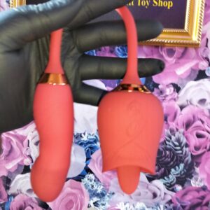 Rose Twist Tongue Lick Vibrator