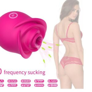 Rose Bloom Suck Vibrator
