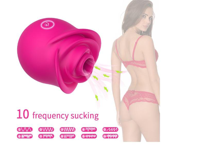 Rose Bloom Suck Vibrator