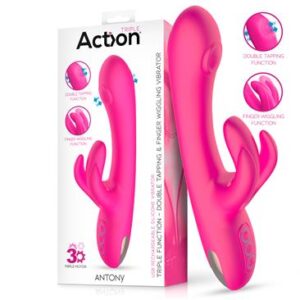 double tapping vibrator finger motion vibrator silicone triple motor vibrator luxury clitoral stimulator vibrator
