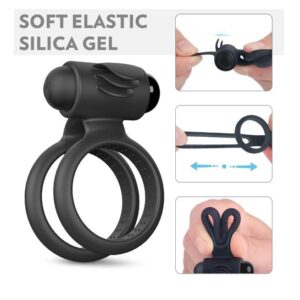 S-hande Nightcrawler-X Vibrating Cock Ring