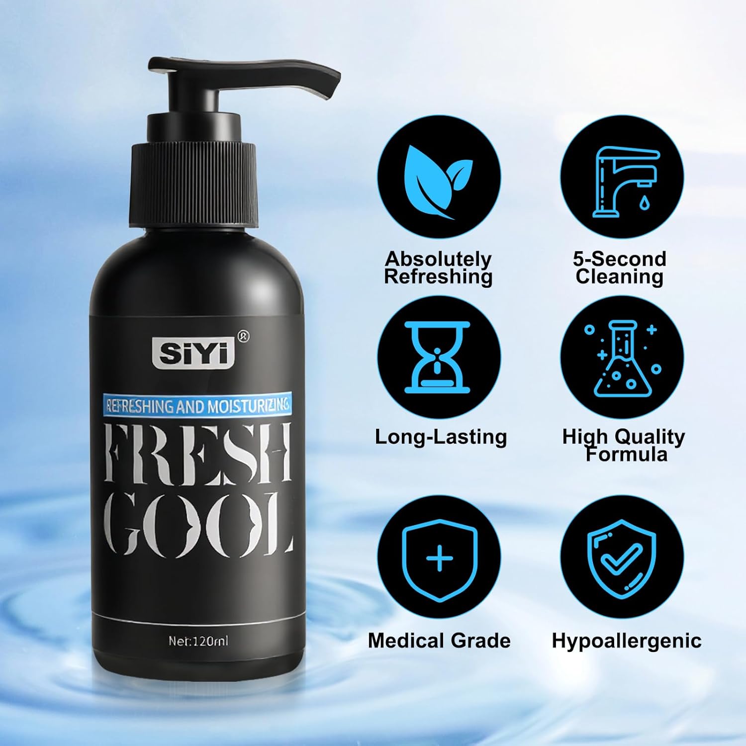 SiY Fresh Cool Water Based Lubricant 120ml