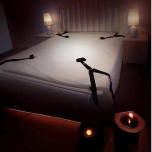 Obsidian Elite Bed Restraint Bondage Cuffs Kit