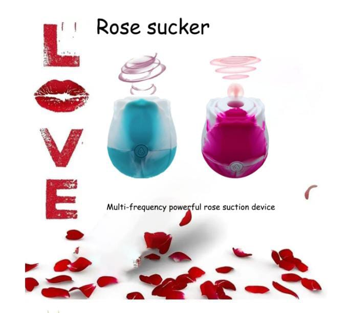 Rose Gradient Clitoral Suck Vibrator