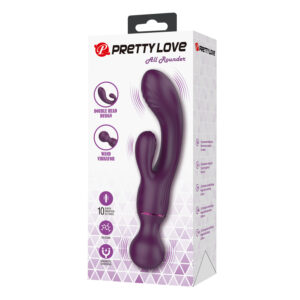 Prety Love All Rounder Wand Rabbit Vibrator