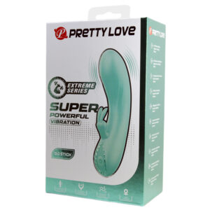 Pretty Love Do Stick Curve Short Dual Rabbit Vibrator