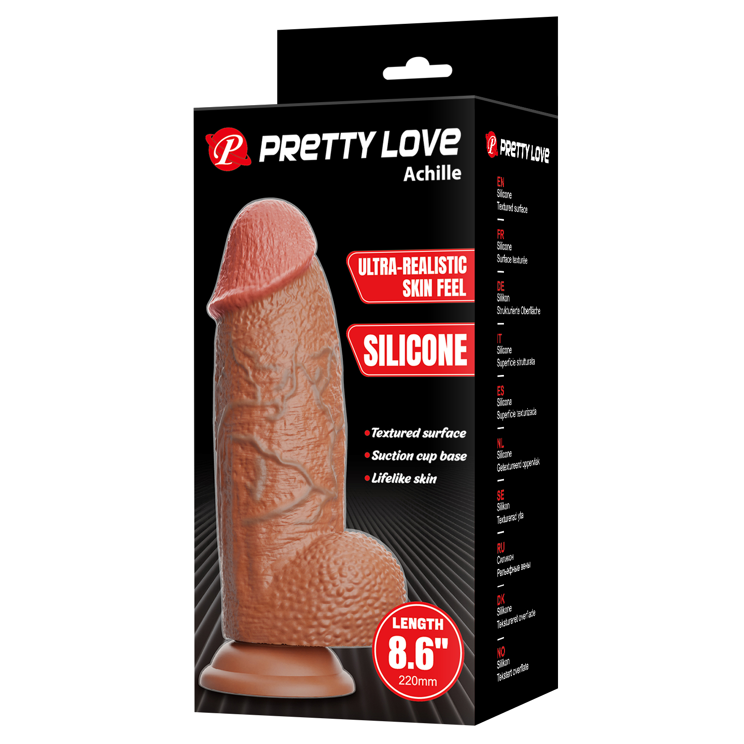 Achille Big Chubby Realistic Dildo