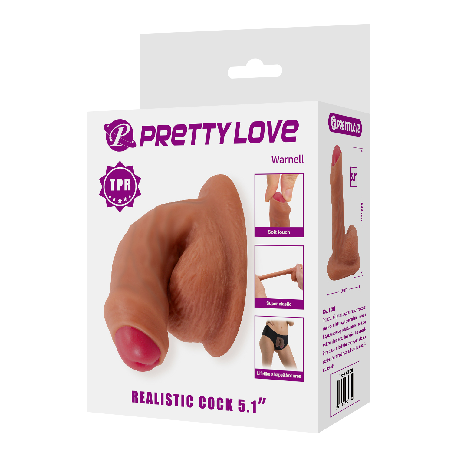 Warnell Realistic Soft Packer Dildo