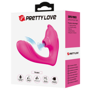 Nemo Dual Gspot Suck Vibrator