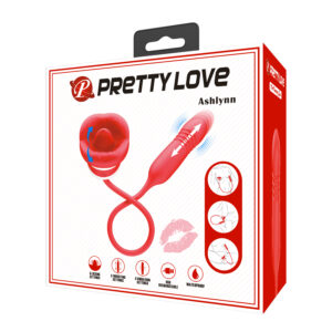 Pretty Love Ashlynn 3-in-1 Thrusting & Licking Vibrator
