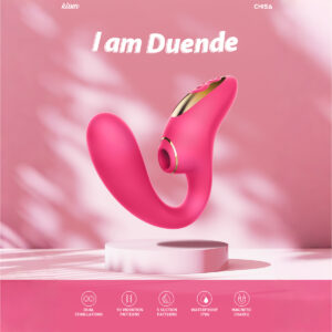 Kissen Duende Dual G-Spot Suck Vibrator