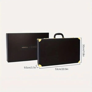 MSOUL Luxury Bondage Storage Suitcase Box