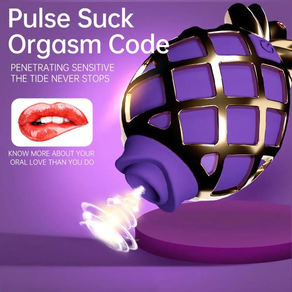 PineLuxe Suck Pineapple Vibrator