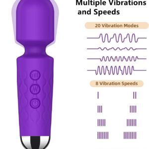 Wave Mini Magic Wand Massager Vibrator