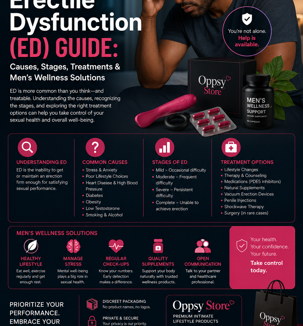 erectile dysfunction, erectile dysfunction, men's health, sexual wellness, erection problems, performance confidence, relationship health, intimacy guide, male wellness, ED symptoms, ED treatment options, men's wellbeing, healthy relationships, confidence for men, stress and erectile dysfunction, men's lifestyle guide